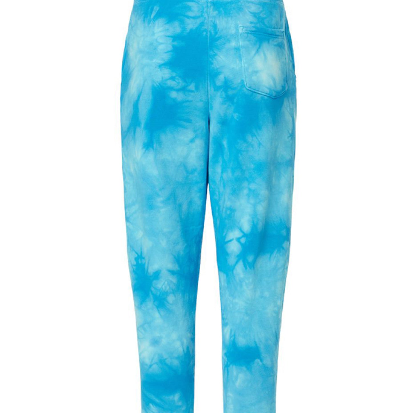 Tie Dye Aqua Blue - BACK