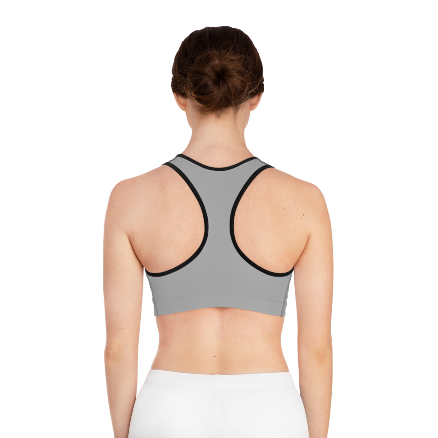 Women's Sports Bra — NXTLUP Fitness Club Minimalist Logo Sports Bra