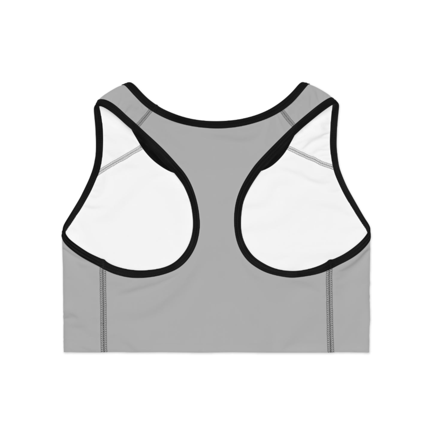 Women's Sports Bra — NXTLUP Fitness Club Minimalist Logo Sports Bra