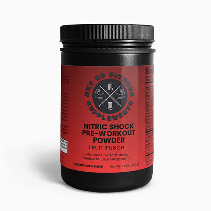 Nitric Shock Pre-Workout Powder (Fruit Punch)