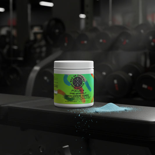 Focus+ Pre work out (Sour Gummi Worm)