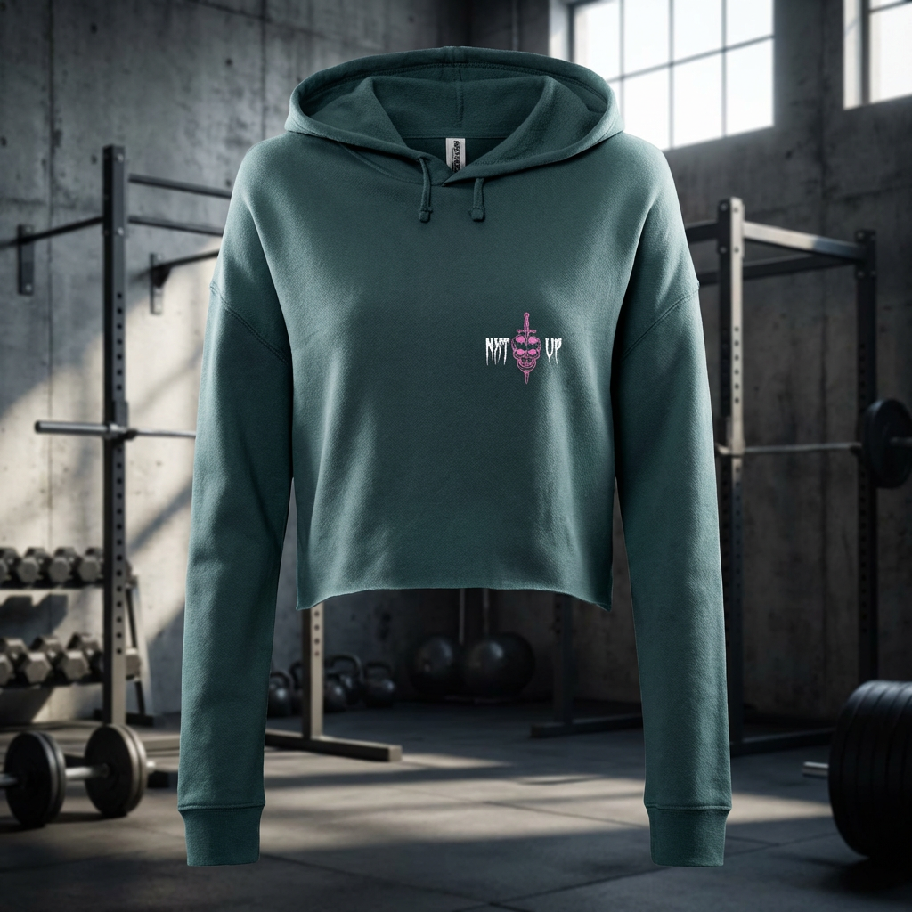 Women's lifters club cropped sweater
