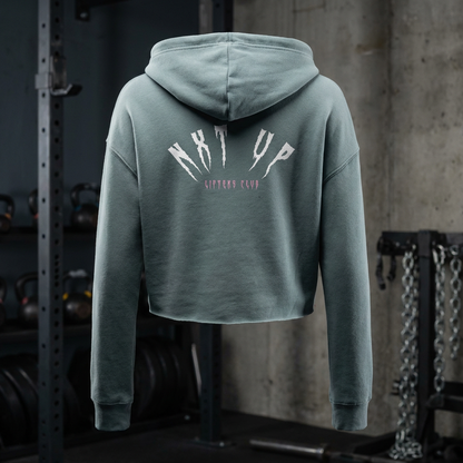 Women's lifters club cropped sweater