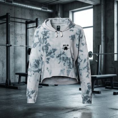 women's thorns & roses cropped sweater