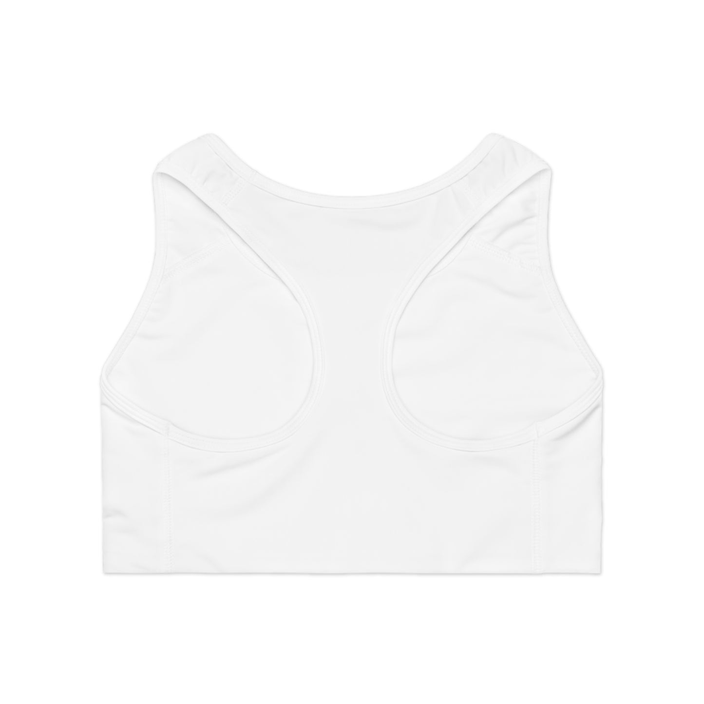 Women's Sports Bra — NXTLUP Fitness Club Minimalist Logo Sports Bra