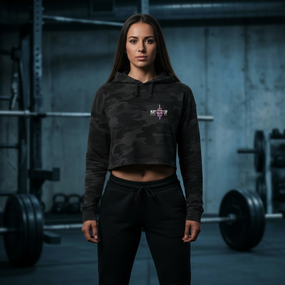 Women's lifters club cropped sweater