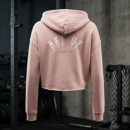 Women's lifters club cropped sweater