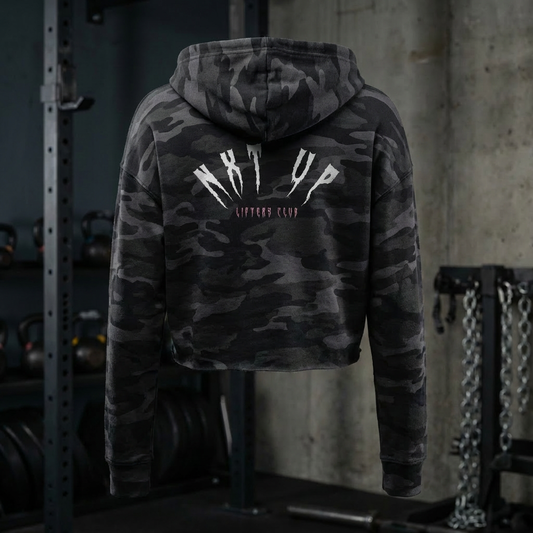 Women's lifters club cropped sweater