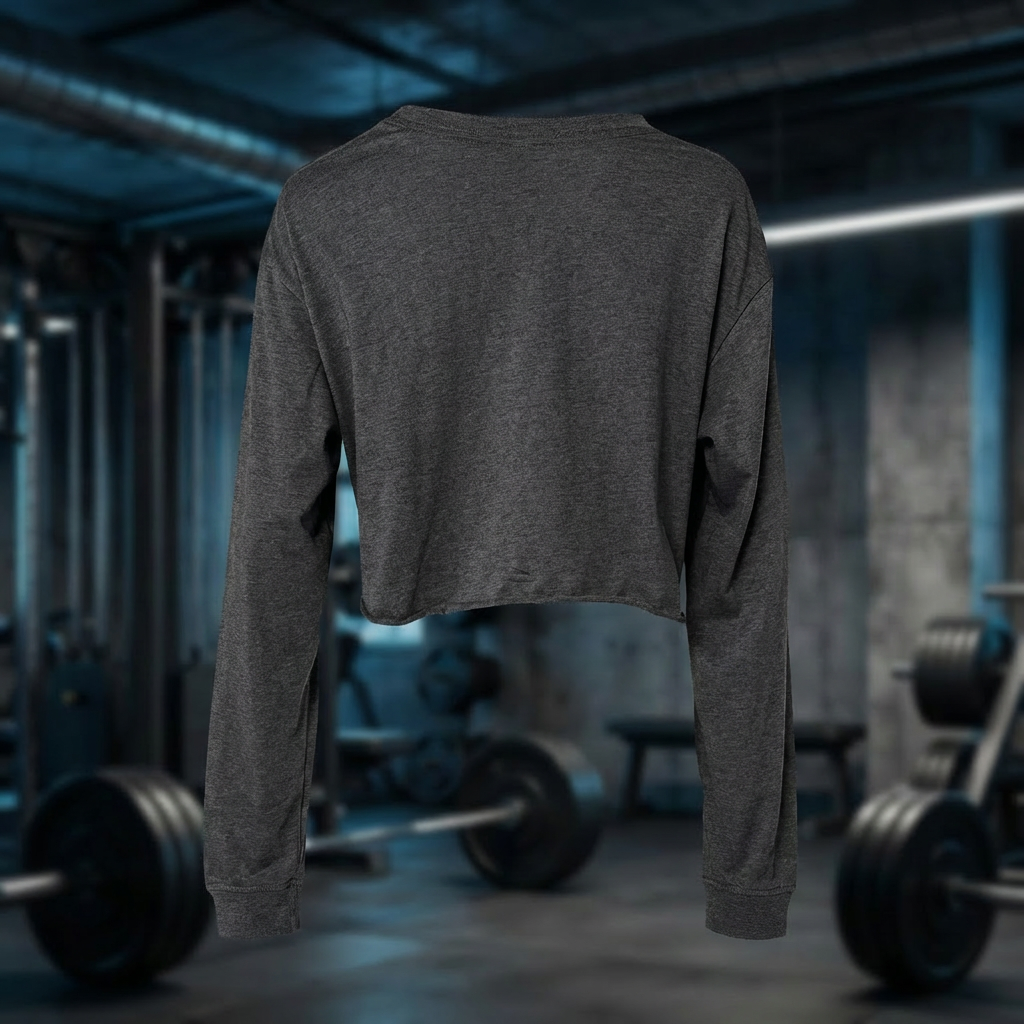 Women's Nxt up thorns and roses cropped long sleeve