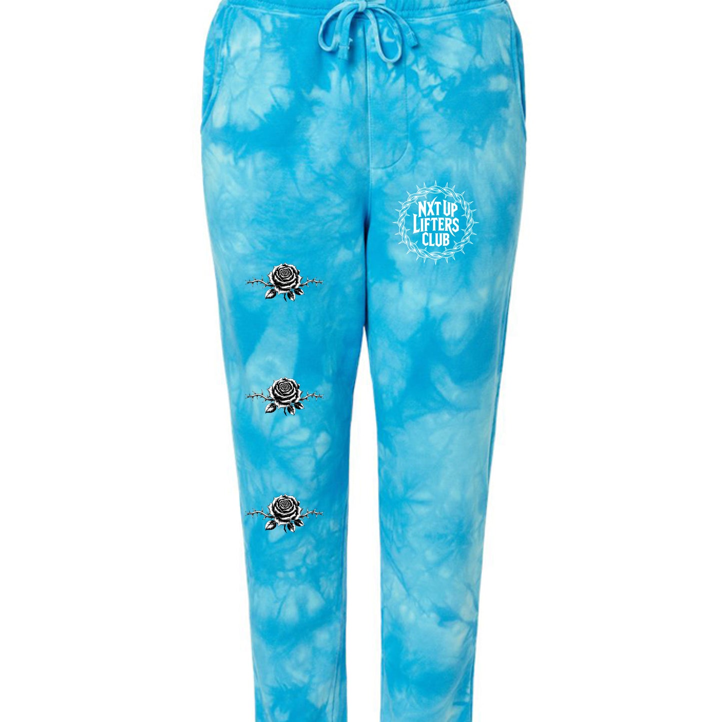 Tie Dye Aqua Blue - FRONT