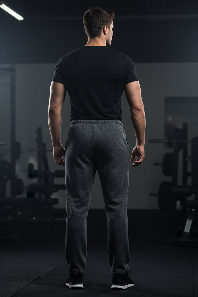 Dark Grey Heather - BACK