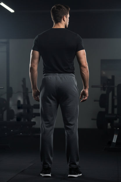 Dark Grey Heather - BACK