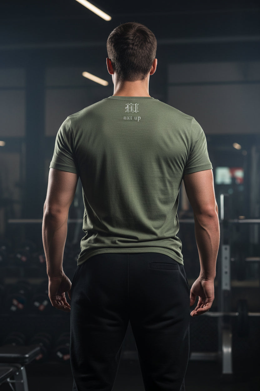 MILITARY GREEN - 6010 - BACK